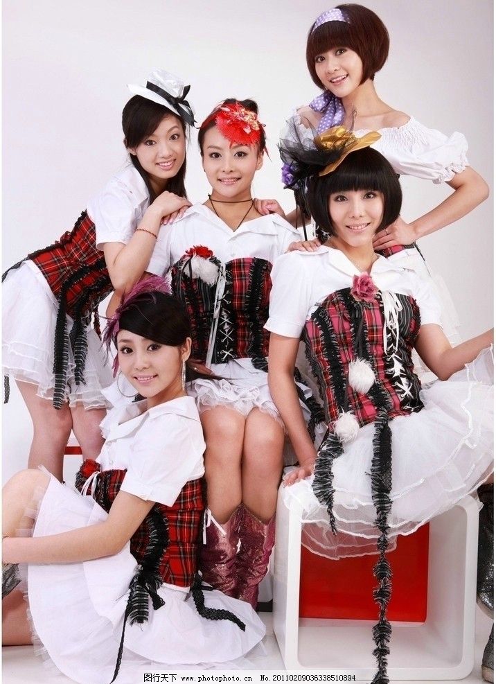青春美少女 青春美少女组合 美少女组合 赵思怡 萨妮娅 顾雨佳 张园 吕千慧 青春美女 性感美女 清纯美女 时尚美女 青春 清纯 可爱 女生 明星 明星偶像 人物图库 摄影图库 摄影 72DPI JPG