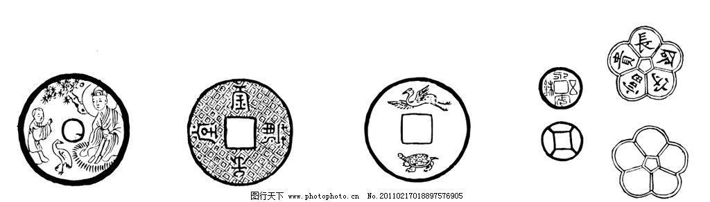 中国 钱币-古代钱币图片