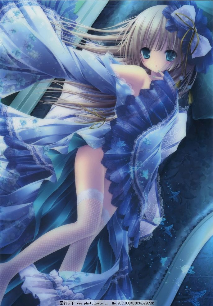 萌系少女 moe girl图片