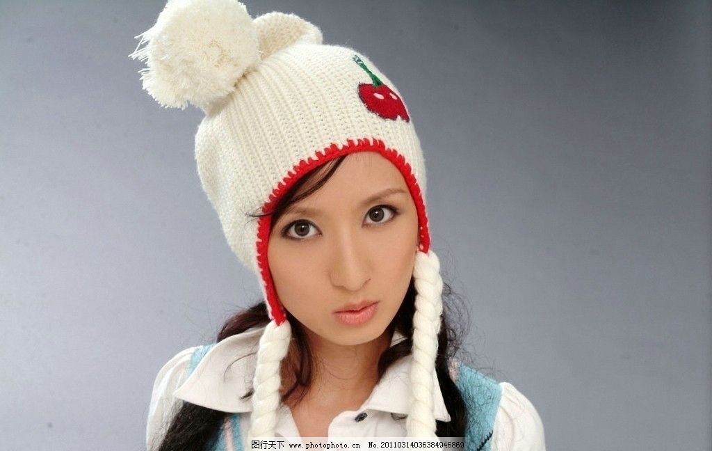 张萌图片,影视明星 美女明星 偶像 帽子 表情 明